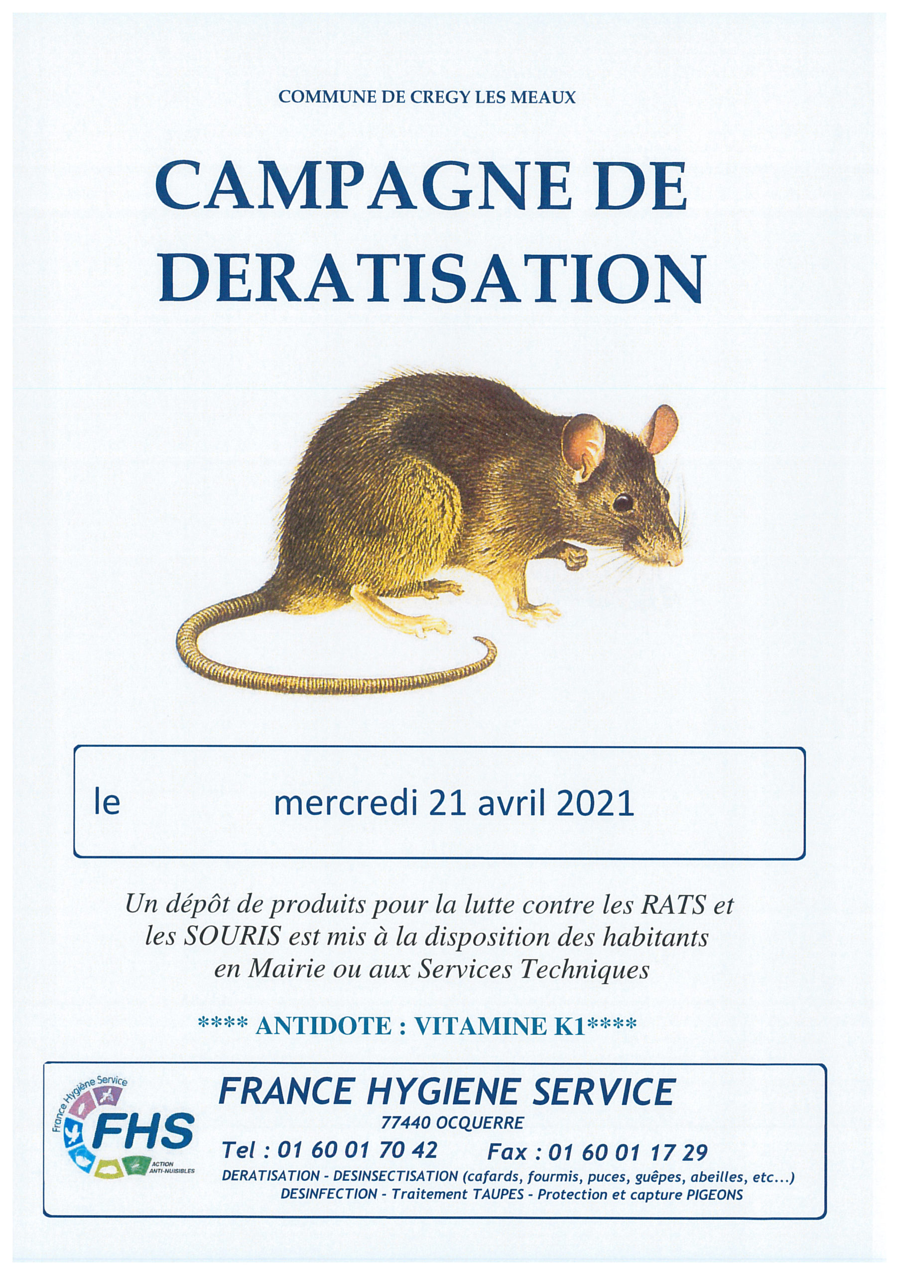 Entreprise de Dératisation  Dératiseur : Lutte contre rats & souris